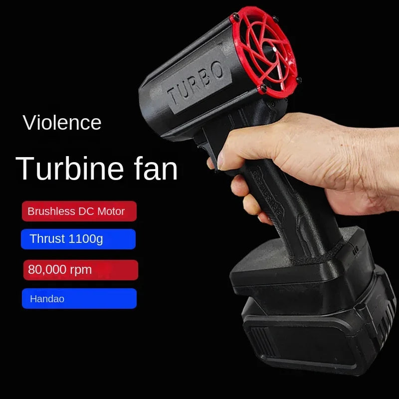 80000 R/min Multifunctional Electric Blower Dust Blowing Car Washing Snow Removal Handheld Violent Turbo Fan Powerful Air Dryer Leedoar