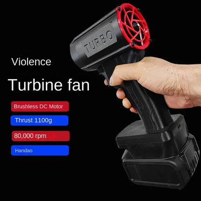 80000 R/min Multifunctional Electric Blower Dust Blowing Car Washing Snow Removal Handheld Violent Turbo Fan Powerful Air Dryer Leedoar