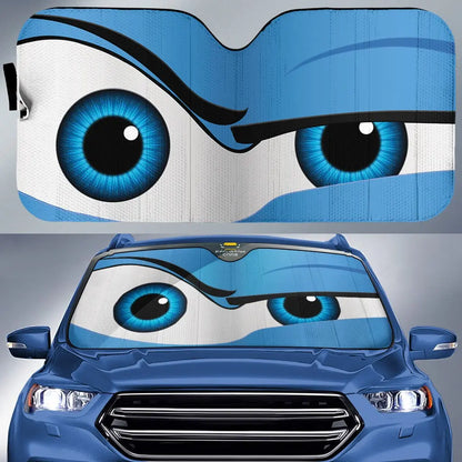 Sunshades Reflector Anti Uv Protector Evil Eyes Custom Car Sunshade Sun Shade Universal Summer 2024hot Sale Leedoar