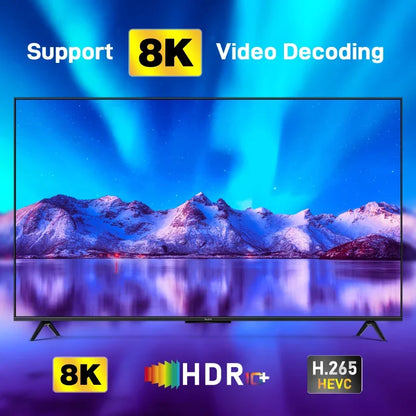 Reproductor de IPTV más nuevo de 2024 H96 MAX M1 RK3528 2 GB 16 GB 4 GB 32 GB 64 GB 2,4/5 G Wifi dual Smart TV Box Android 13 4K 8K Decodificador 