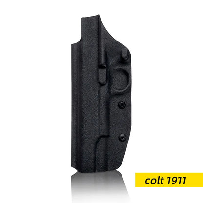 Colt 1911 Glock 17 19 43 Tactical Inside Waistband Concealed Carry Holster Custom Belt Clip Single Double Stack Magazine Pouch Leedoar