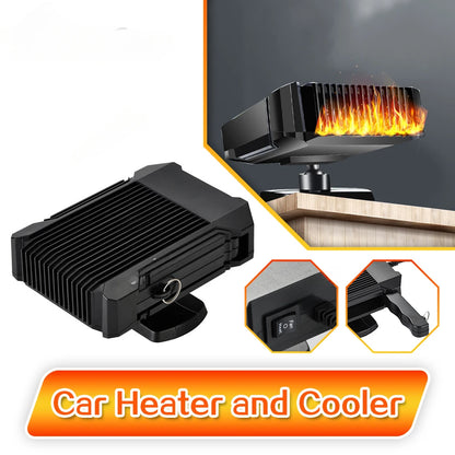 Car Mounted Heater Windshield Heating and Defrosting Device Winter Snow Melting Defrosting and Defogging Heater Easy to Install Leedoar