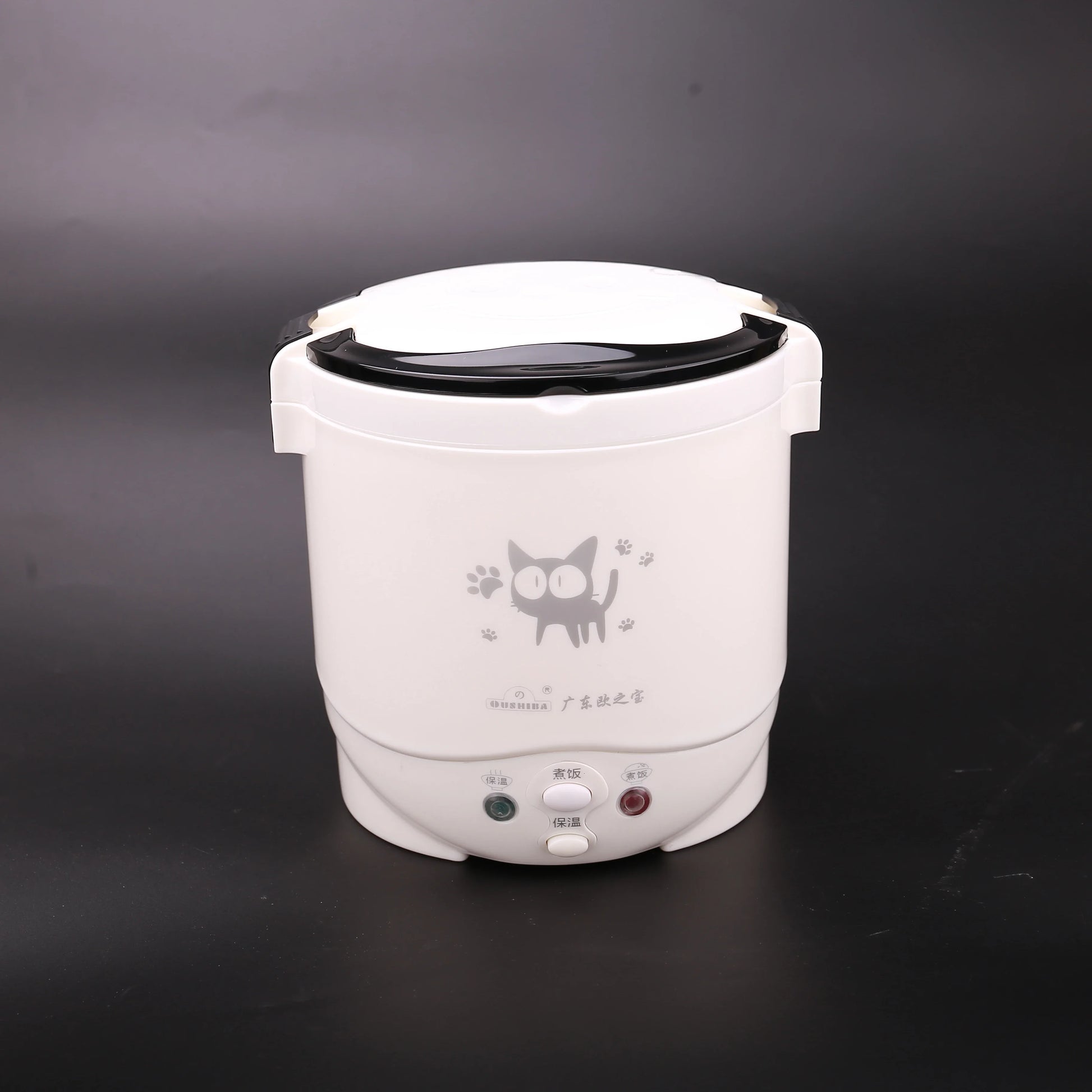 Car Mounted Rice Cooker Mini Rice Cooker 12V 24V 1L   Used in House  And Car for Two Persons Portable and concise Easy to Use Leedoar