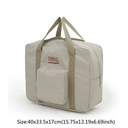 Moda Bolsa de Viagem Dobrável Unissex Oxford Viagem Fim de Semana Bolsas de Pernoite Grande Capacidade Bagagem de Mão Bolsa Duffel Acessórios Suprimentos