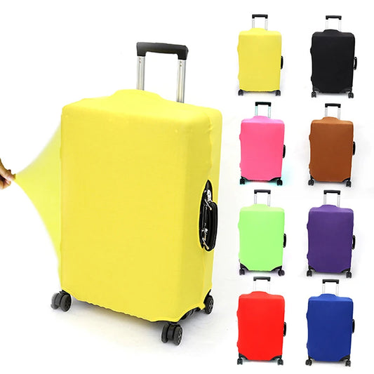 Travel Luggage Cover Elastic Baggage Cover Suitcase Protector For 18 To 28 Inch Travel Accessories Luggage Supplies Dust Cover Leedoar