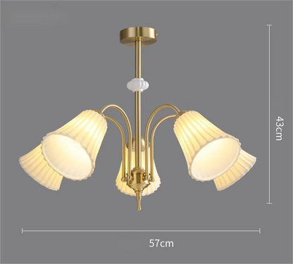 Living Room Pendant Light 2023 NEW Modern Minimalist Restaurant Light Nordic Crystal Living Room Main Light 220V Leedoar