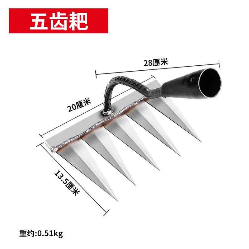 soil leveling rake