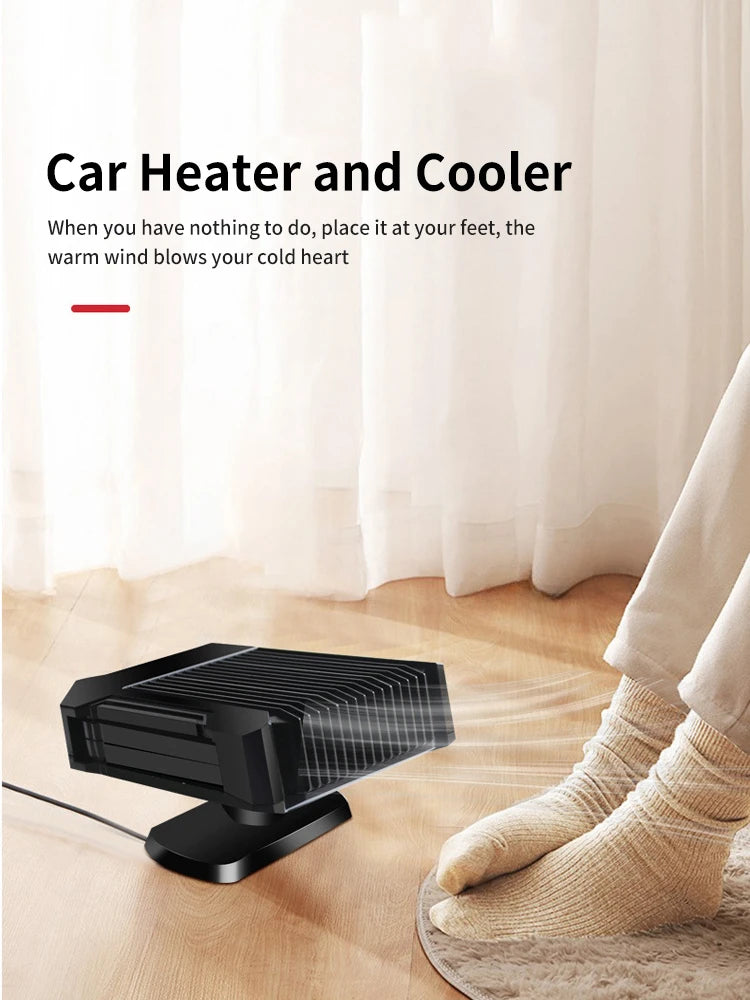 Car Mounted Heater Windshield Heating and Defrosting Device Winter Snow Melting Defrosting and Defogging Heater Easy to Install Leedoar