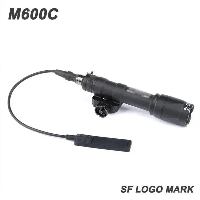 M600 M600C M600U Airsoft Powerful Flashlight Tactical Torch Scout Rifle Gun Weapon LED Light Fit 20mm Rail Hunting Leedoar