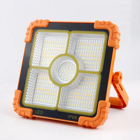 40W/60W/100W Stadium Smart Floodlight  Super Brightness Rechargeable Outdoor Work Light  Solar Led Flood Light Led Outdoor Light Leedoar