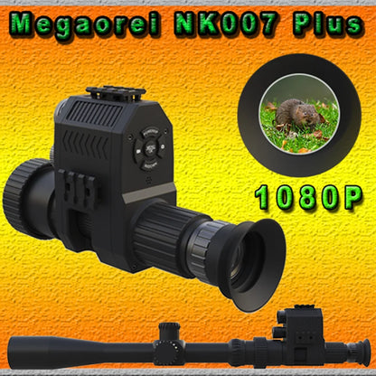 Digital Night Vision Scope Monocular 1080P 200-400M Infrared Camcorder Support Photo Video Recording with Rechargeable Battery Leedoar