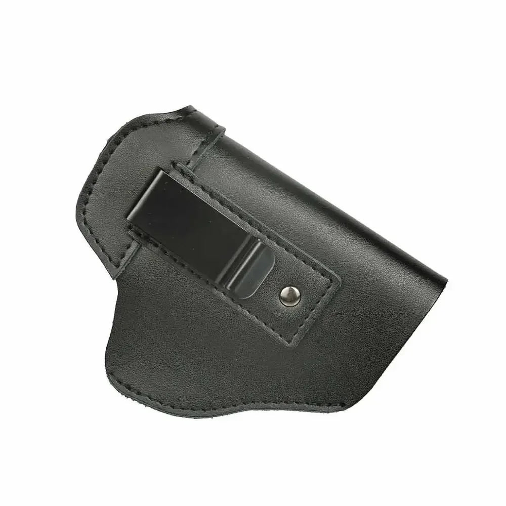 Left RIGHT Tactical Leather Holster for Concealed Carry Airsoft IWB Gun Holsters for Glock 17 19 43X/ Sig P365 9mm for Hunting Leedoar