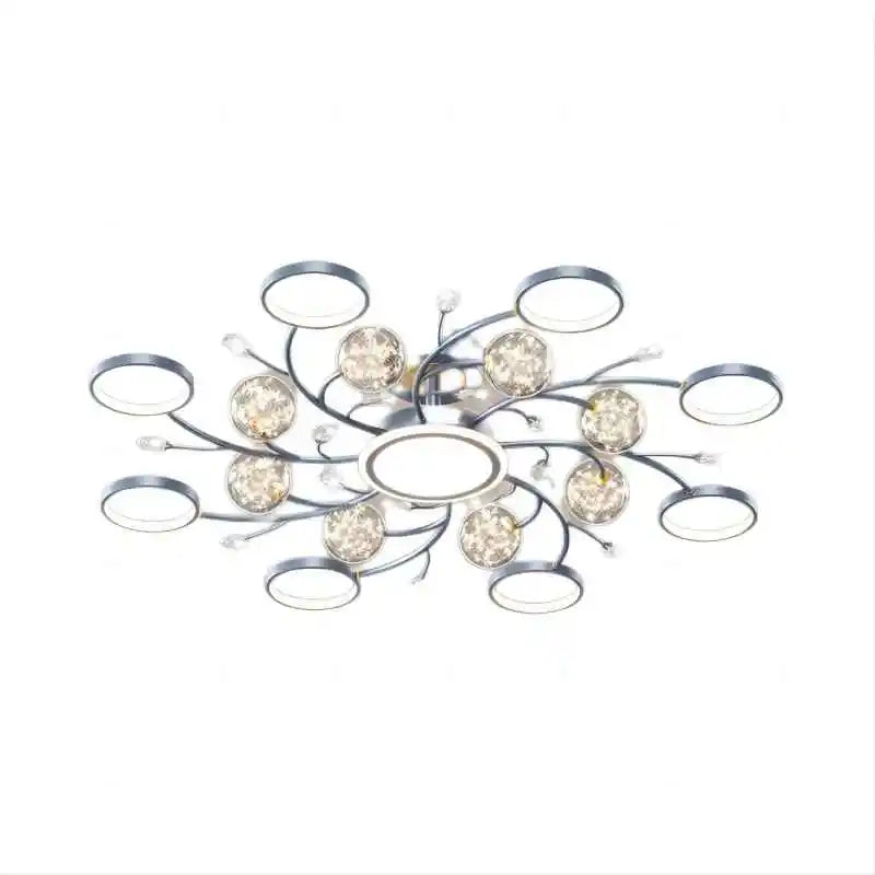 2023 New Blue Gray Nordic Pendant Light Living Room Light, Elegant, Luxury Ceiling Ceiling Light, Indoor Lighting Leedoar