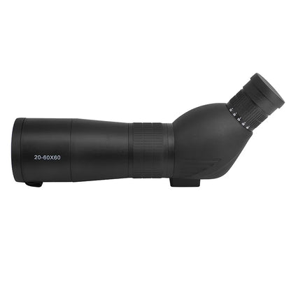 Telescópio monocular poderoso com zoom de 20-60X60 Bak4 Prism à prova d'água antiembaçante para acampamento, observação de pássaros, paisagem, escopo para envasamento para telefone