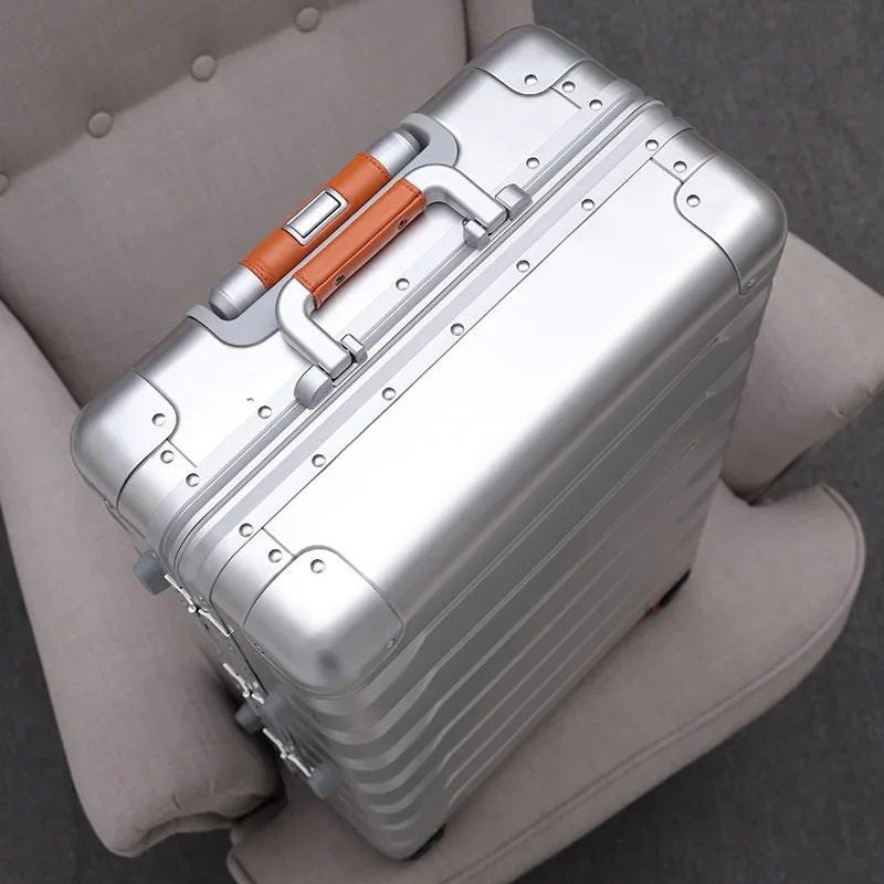 100% Aluminum Travel Suitcase