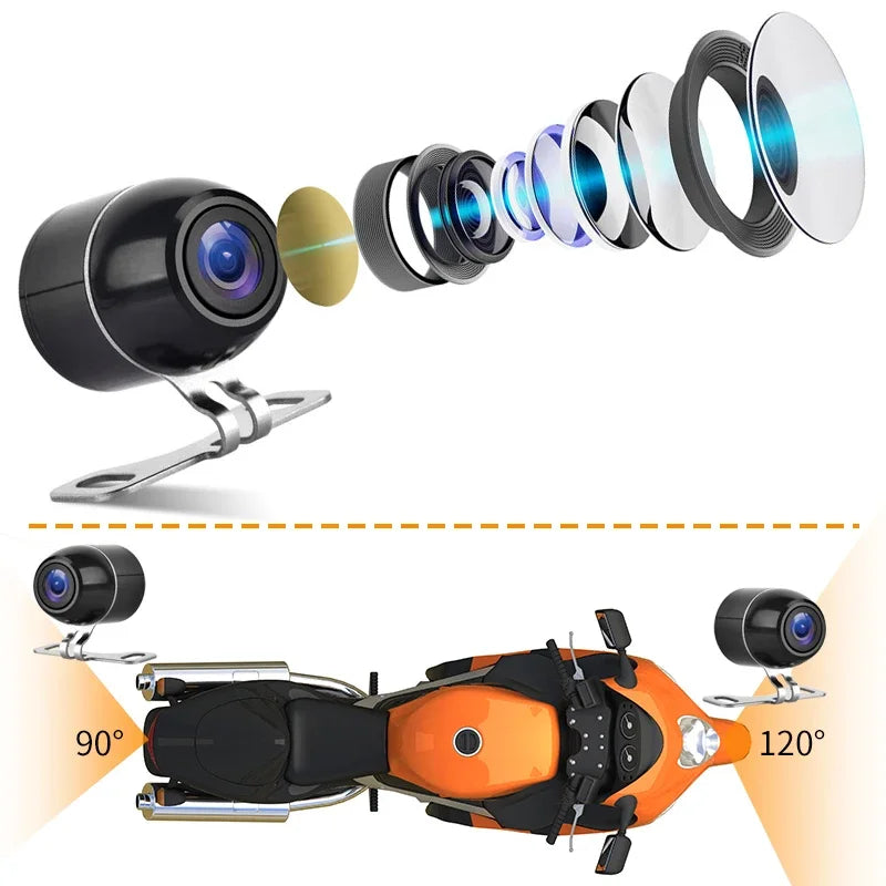 1080P 2.0 Inch Waterproof Motorcycle Camera DVR