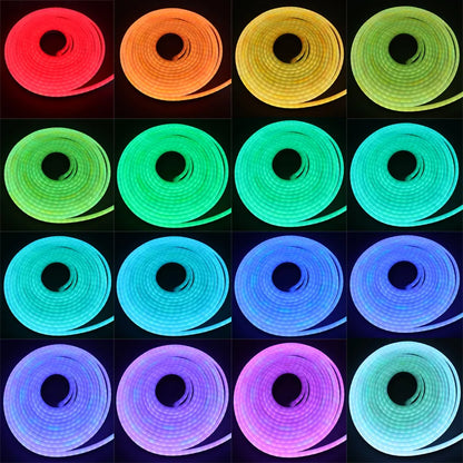 12V LED Flexible Silicone Neon Light Strip Set