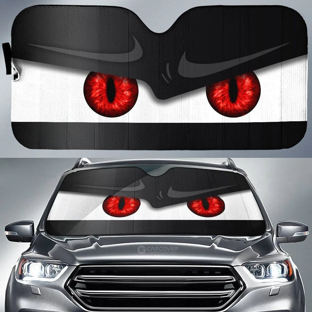 Sunshades Reflector Anti Uv Protector Evil Eyes Custom Car Sunshade Sun Shade Universal Summer 2024hot Sale Leedoar