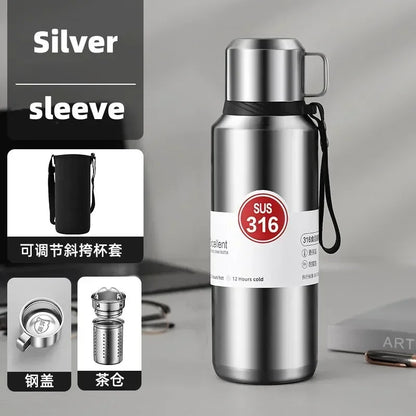 1 Liter 316 Stainless Steel Thermos Cup