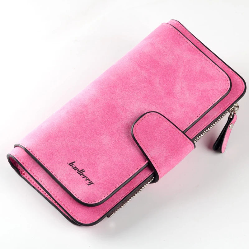 2023 Moda Feminina Porta-Cartões Luxo Zíper Fivela Longa Zero Carteira Multi Color Celular Bolsa Portátil Carteiras de Dinheiro 