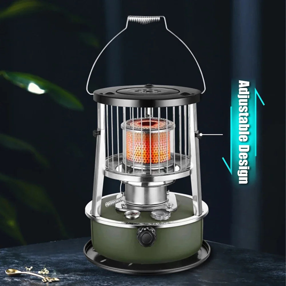 Kerosene Heaters for Indoor Use Portable Handheld Kerosene Stoves for Camping, Cooking Non-Electric Outdoors Heaters Leedoar