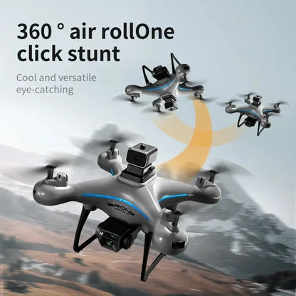 2024 Novo Ky102 4K Câmera Dupla 4 Lados Obstáculo Evitação Hover Drone Fluxo Óptico Fotografia Veículo Aéreo RC Drones Brinquedo Presentes 