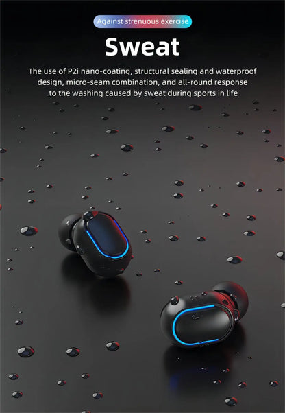 T11 Earphone Bluetooth 5.1 TWS Sports Outdoor Bluetooth Headset Wireless Headphones Ear For Smart Phone Fone TG11 PK F9 V9 E6s Leedoar