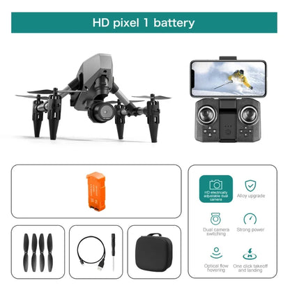 2024 New XD1 Mini Drone With 4K Camera RC Helicopter Gesture Sensing with ESC Dron RC Plane Quadrocopter Remote Control Toy Gift Leedoar