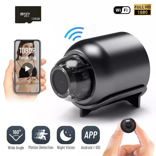 Mini cámara 1080P Wifi IP Cámara de seguridad Protección Visión nocturna Detección de movimiento Cámaras de vigilancia Grabación DV Videocámara 