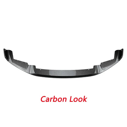 Car Front Bumper Lip Body Kit Spoiler Canard Splitter Diffuser For BMW 2 Series F87 M2 CS Model 2016 2017 2018 2019 2020 2021 Leedoar