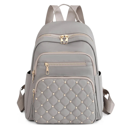 Fashion Backpacks Women High Quality Nylon Backpack Female Big Travel Back Bag Large School Bags for Teenage Girls Shoulder Bag Leedoar