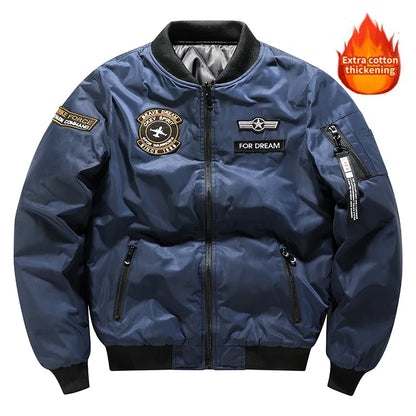 Chaqueta Bomber negra de invierno para hombre, nueva ropa para hombre, ropa de carreras para motocicleta, prendas tácticas de lujo, chaquetas militares 