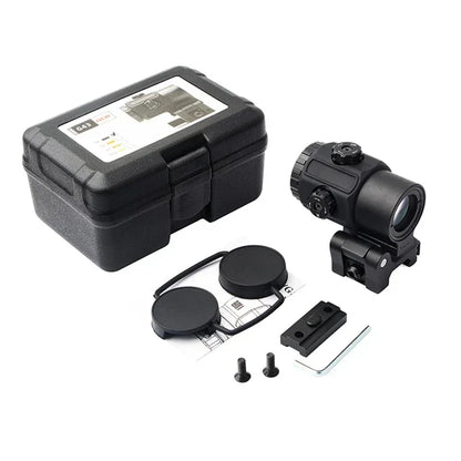 Tactical Eotech G33 G43 G45 Sight Fixed 3X 5X Magnifier Scope With Switch to Side Quick Detachable QD Mount For Airsoft Hunting Leedoar