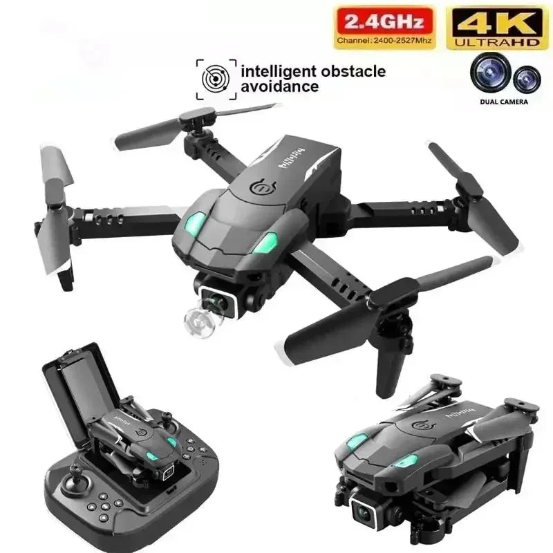 S128 Professional Long Distance Mini Drones Quadcopter RC FPV 4K Aerial Photography Aircraft With HD Camera And GPS Positioning Leedoar