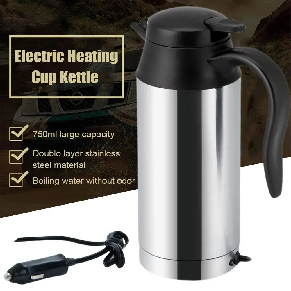 12V/24V Electric Heating Cup Water Heating Car Kettle