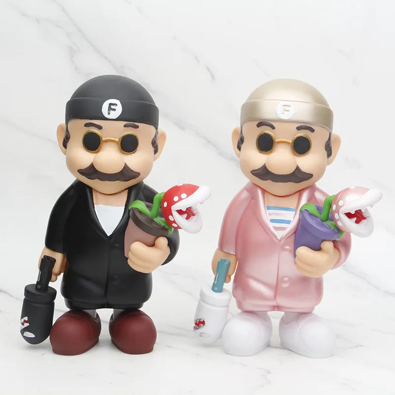 Figuras de acción de PVC de Super Mario como Leon de 22 cm, modelos de juguetes 