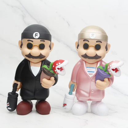 22cm Super Mario como Leon PVC Action Figures Toy Model Toys 