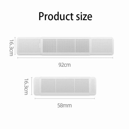 Scalable and non installable air conditioning wind deflector wall mounted universal anti direct blowing wind guide plate Leedoar