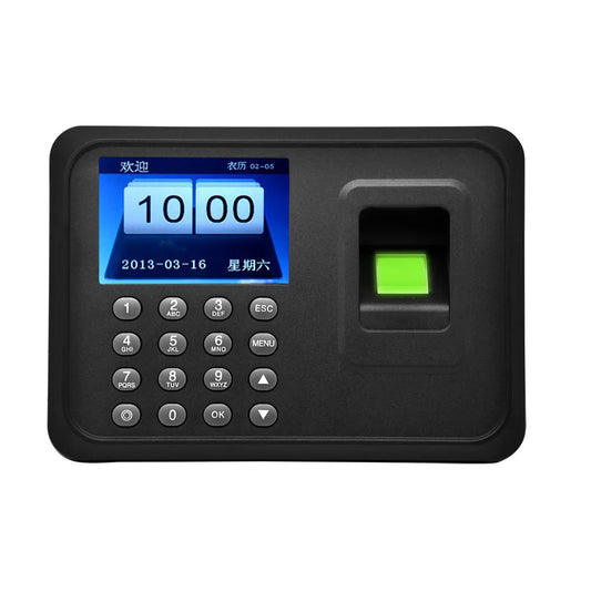 A6 Attendance Machine Password+Fingerprint Multi-language Sign-in Recognition Punch-in Equipment Intelligent Report Generation