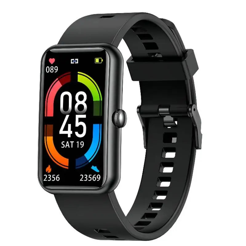 X28 Smartwatch 1.47 Inch Full Color HD Touch Screen Heart Rate Blood Pressure Fitness Tracker Caller ID Men Watch Sport Bracelet Leedoar