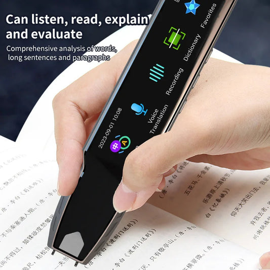 A13s Offline Scan Translation Pen With Touchscreen for Exam Read Multiple Language Translator Device Leedoar