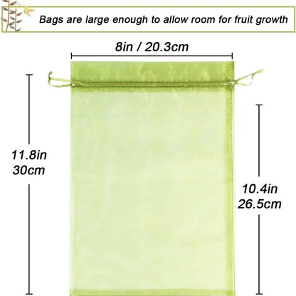 20/50/100PCS Fruit Insect Proof Yarn Bag Garden Plant Protective Cover Multi-color Home Gardening Accessories Leedoar