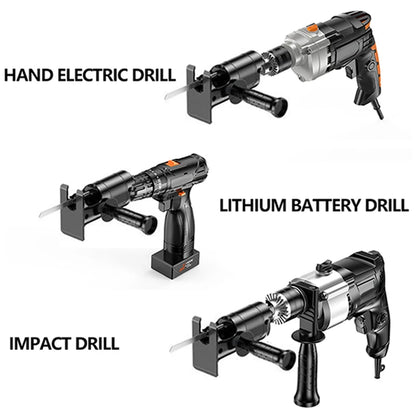 Screwdriver Conversion Head, Electric Drill to Electric Saw, Household Reciprocating Saw, Multifunctional, Wood Tools Leedoar