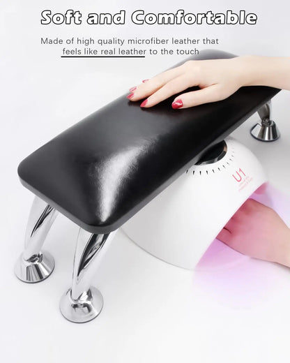 Nail Tech Professional Big Arm Rest Cushion Manicure Hand Spa Salon Pillow Stand for Comfortable Nail Hand Feet and Leg Support Leedoar