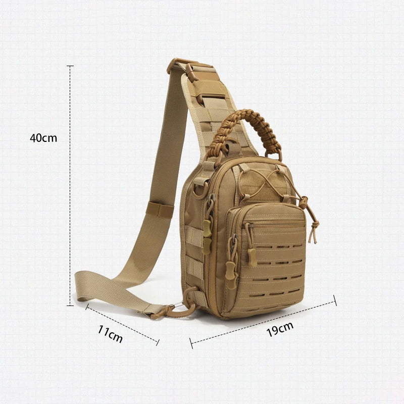 Outdoor Hunting Military Tactical Bag Hiking Camping Shoulder Backpack Men's Concealed Handgun Carrying Bag for Outdoor Pistol Leedoar