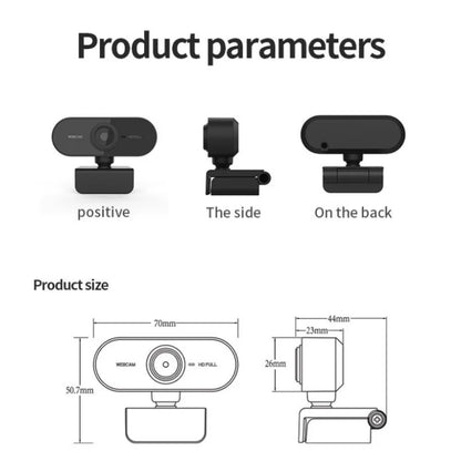 Q16 1080P 90 graus de visão ampla 2 microfones streaming webcam para chamadas conferência zoom skype youtube laptop desktop 