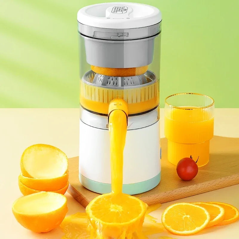 Portable Electric Juicer Mini Electric Juicer Mixer USB Rechargeable 2-Way Spiral Cup Multifunctional Fruit Juicer Kitchen Tools Leedoar