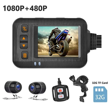 1080P 2.0 Inch Waterproof Motorcycle Camera DVR