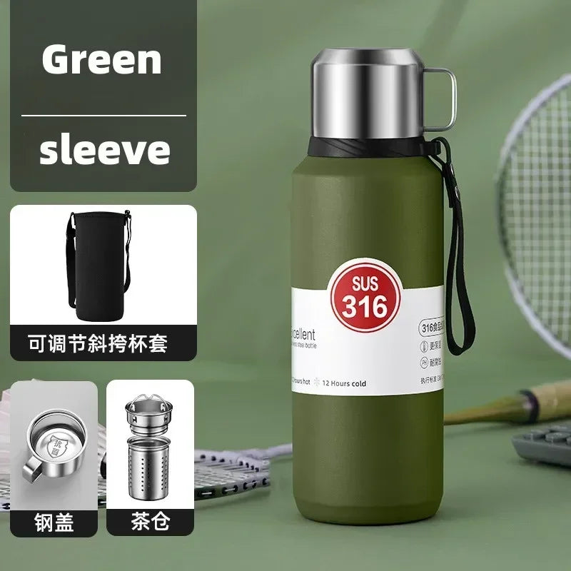 1 Liter 316 Stainless Steel Thermos Cup