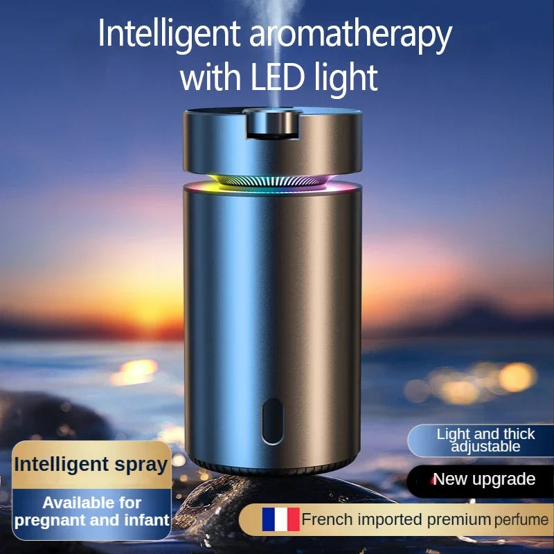 Car Intelligent aromatherapy with LED light Home aromatherapy Fragrance diffuser for home and car Household air Purifier perfume Leedoar